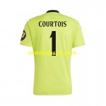 Camisolas de futebol Real Madrid COURTOIS 1 Guarda Redes Equipamento 3ª 2024/25 Manga Curta